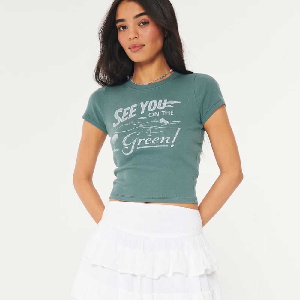 Hollister Golf Graphic Baby Tee